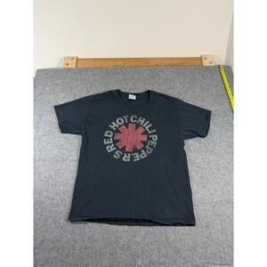 Vintage Y2K Red Hot Chili Peppers Shirt Concert Large Band Tee 2000s